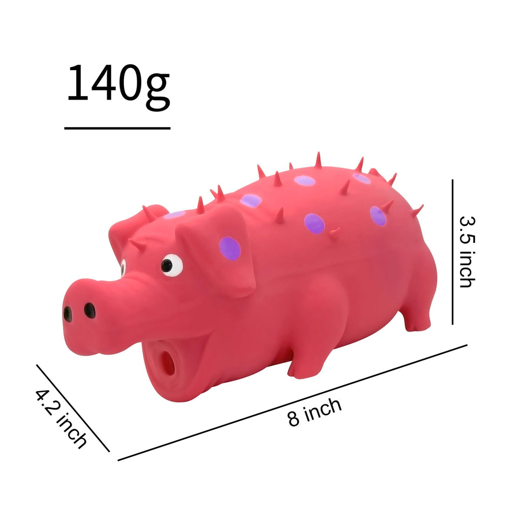 Andiker latex chew toy appears soft yet sturdy for strong chewers