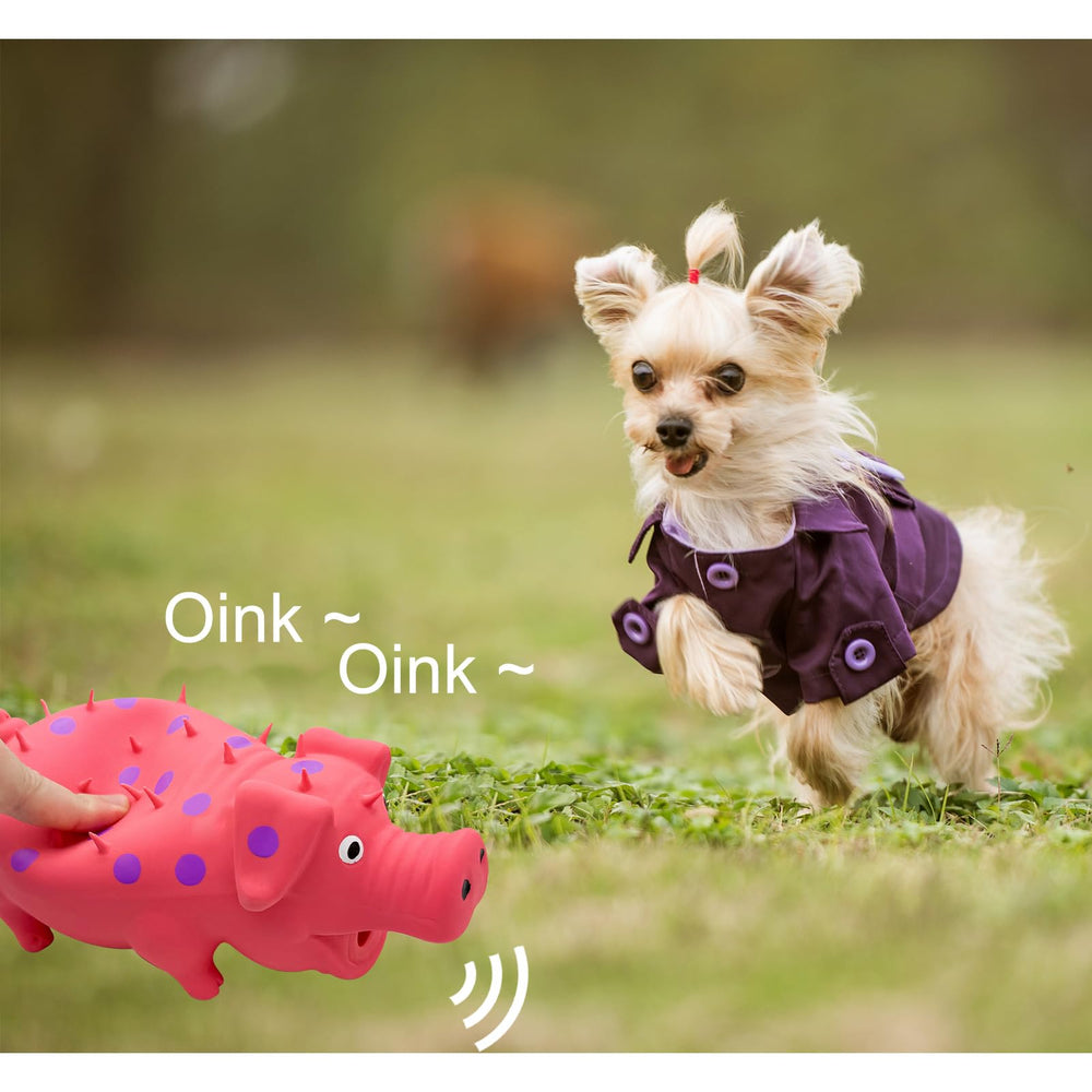 Andiker dots toy helps reduce boredom with interactive squeaky play sessions