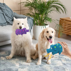 Andiker dog squeaky toy oinks sound adds fun during interactive playtime and fetch