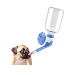 Andiker no-drip 350ml dog water bottle shows crate-friendly spill prevention