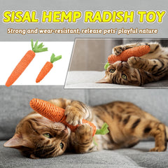 Andiker sounding parcel toy emits crisp sounds to attract indoor cats