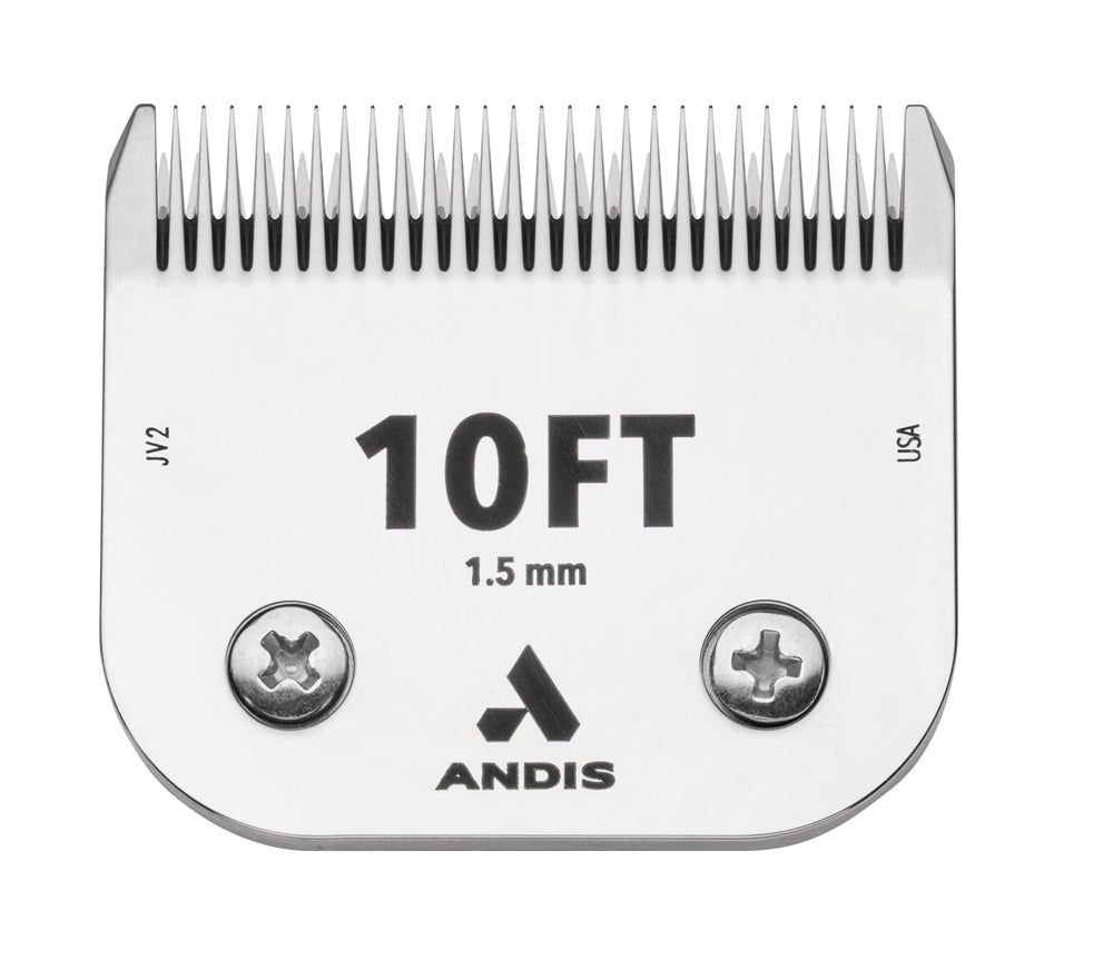 Andis CeramicEdge 10FT blade upper 22T for fine coats and precise trimming