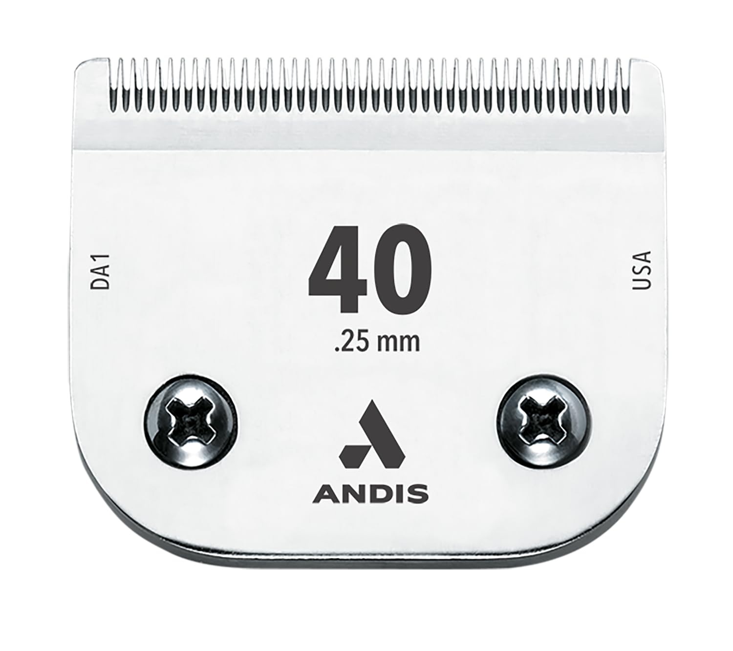 Andis CeramicEdge blade close-up showing heat resistance for smoother grooming sessions