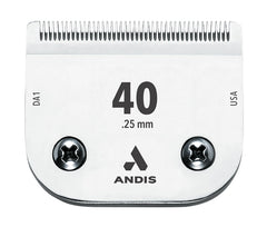 Andis CeramicEdge blade close-up showing heat resistance for smoother grooming sessions