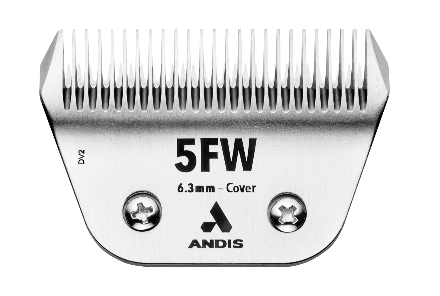 Andis ceramicEDGE wide blade 31-tooth cutter close-up for smooth finishes.