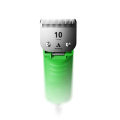 Andis detachable blade system shown for quick blade changes and cleaning
