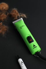 Andis clipper in professional setup with 14 inch cord for thorough trims
