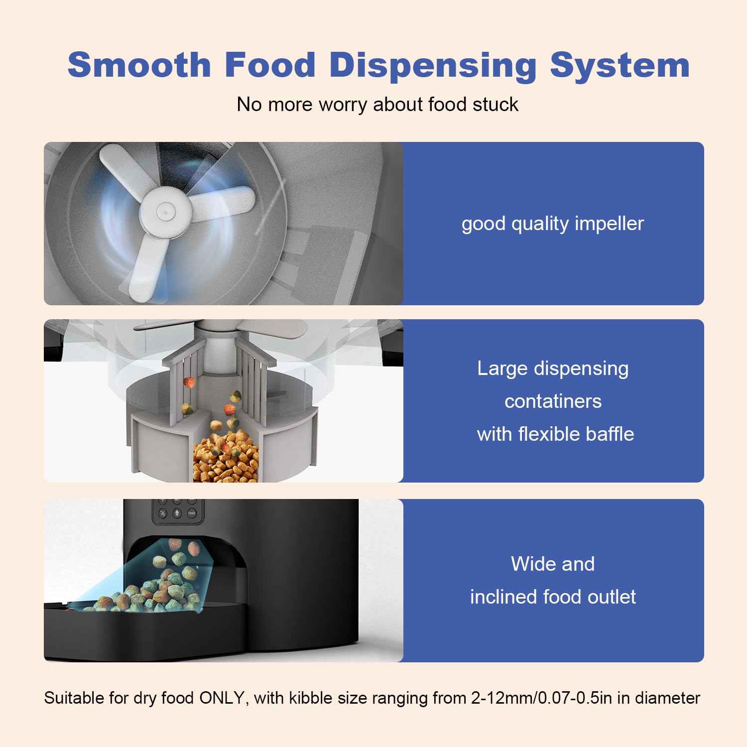 ANDOLL HOME sealed lid minimizes food access and keeps freshness intact