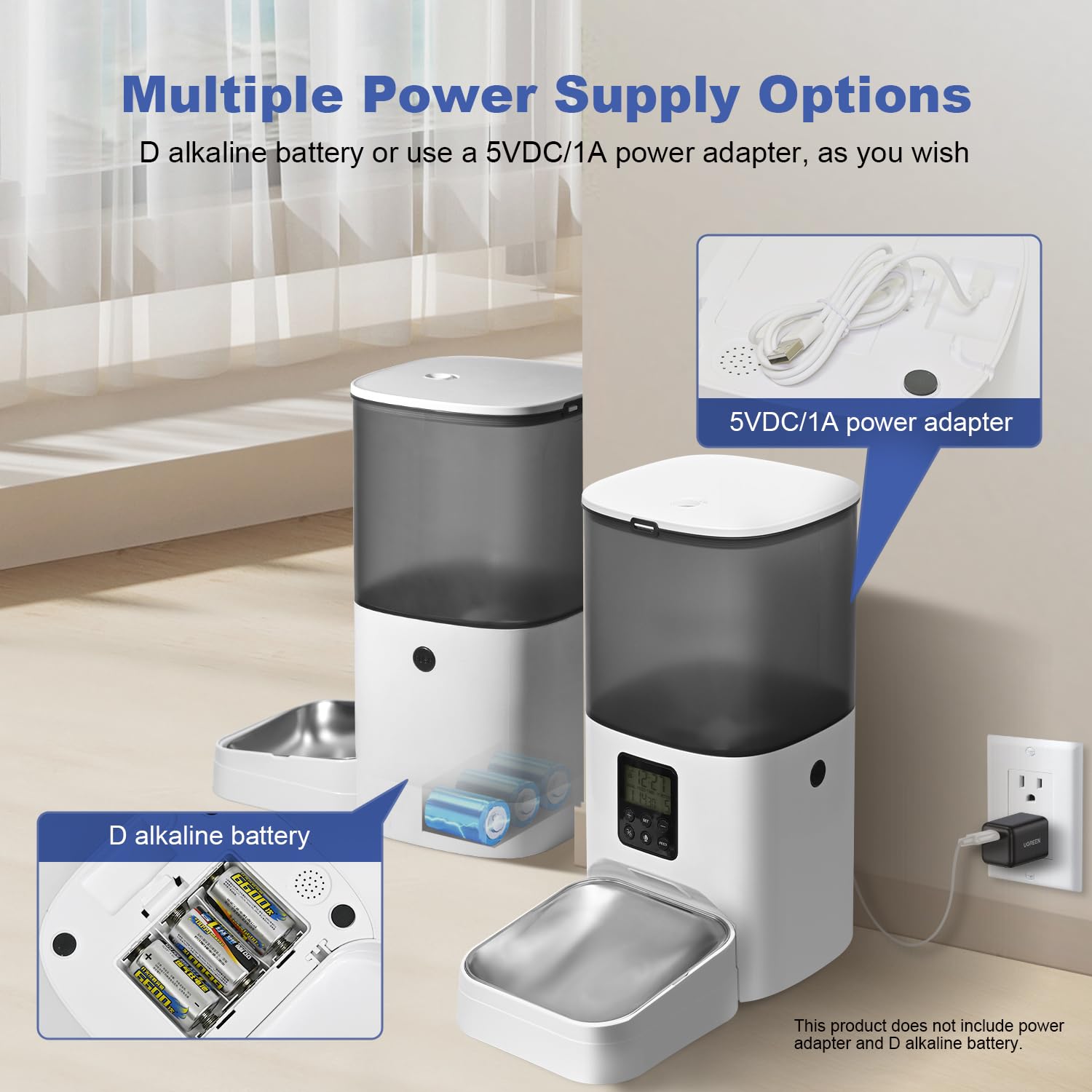Andoll Home smooth-dispensing system prevents jams and ensures steady portioning.
