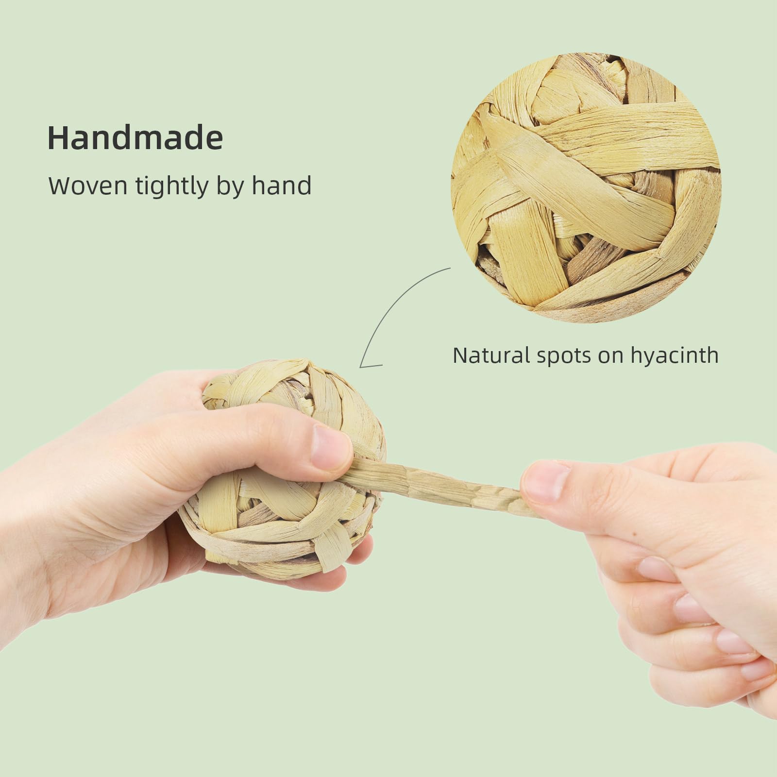 andwe 3-inch diameter balls rabbits enable easy nibble and play