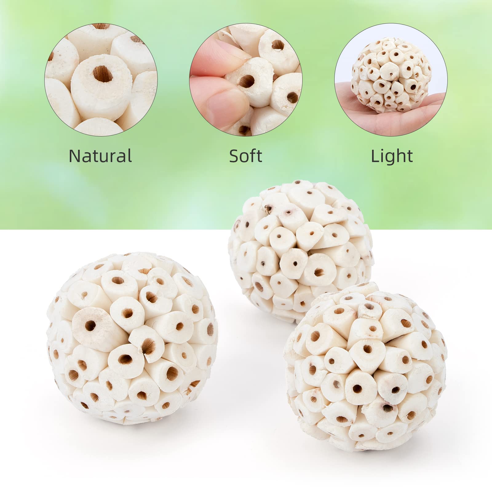 andwe Sola Ball chewing action shows lightweight chew toy design