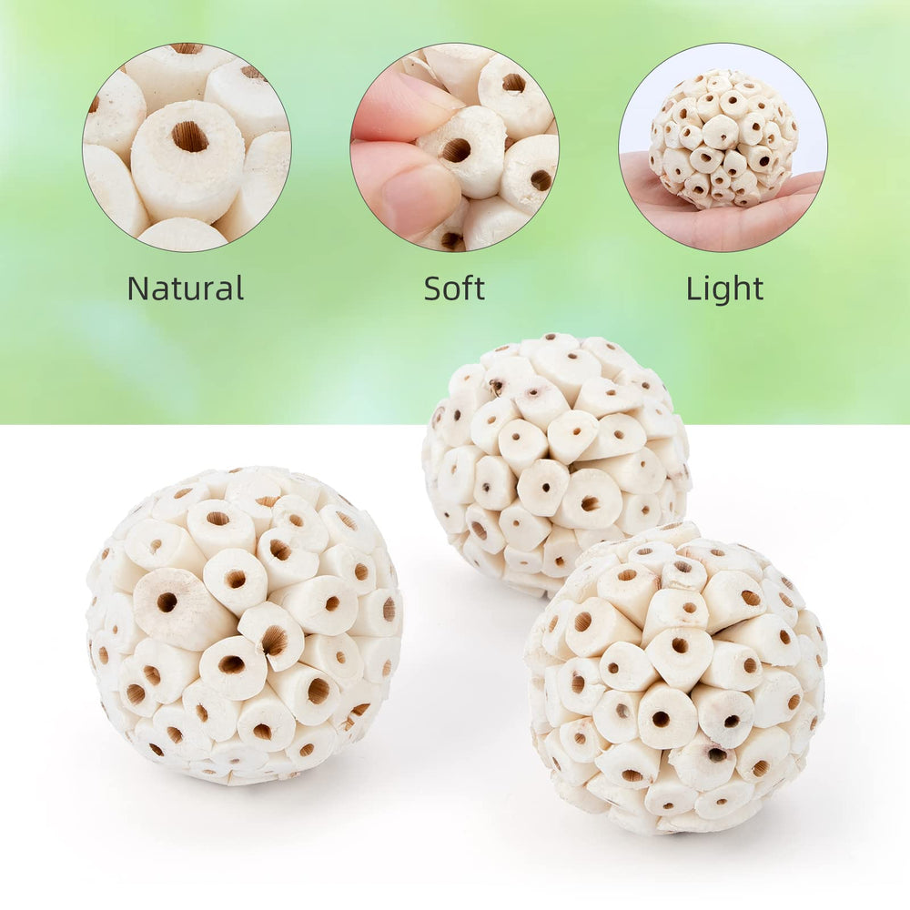 andwe Sola Ball chewing action shows lightweight chew toy design