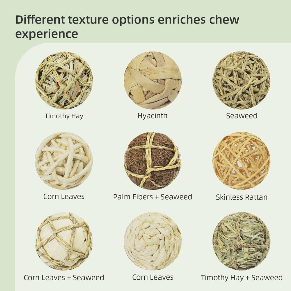 andwe play balls rolling chew toys for guinea pigs offer safe, natural gnawing and enrichment