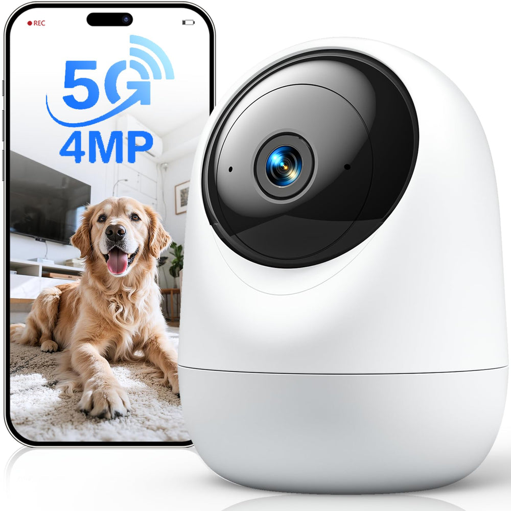 Andyssey Indoor Camera offers 360-degree coverage for complete room monitoring.