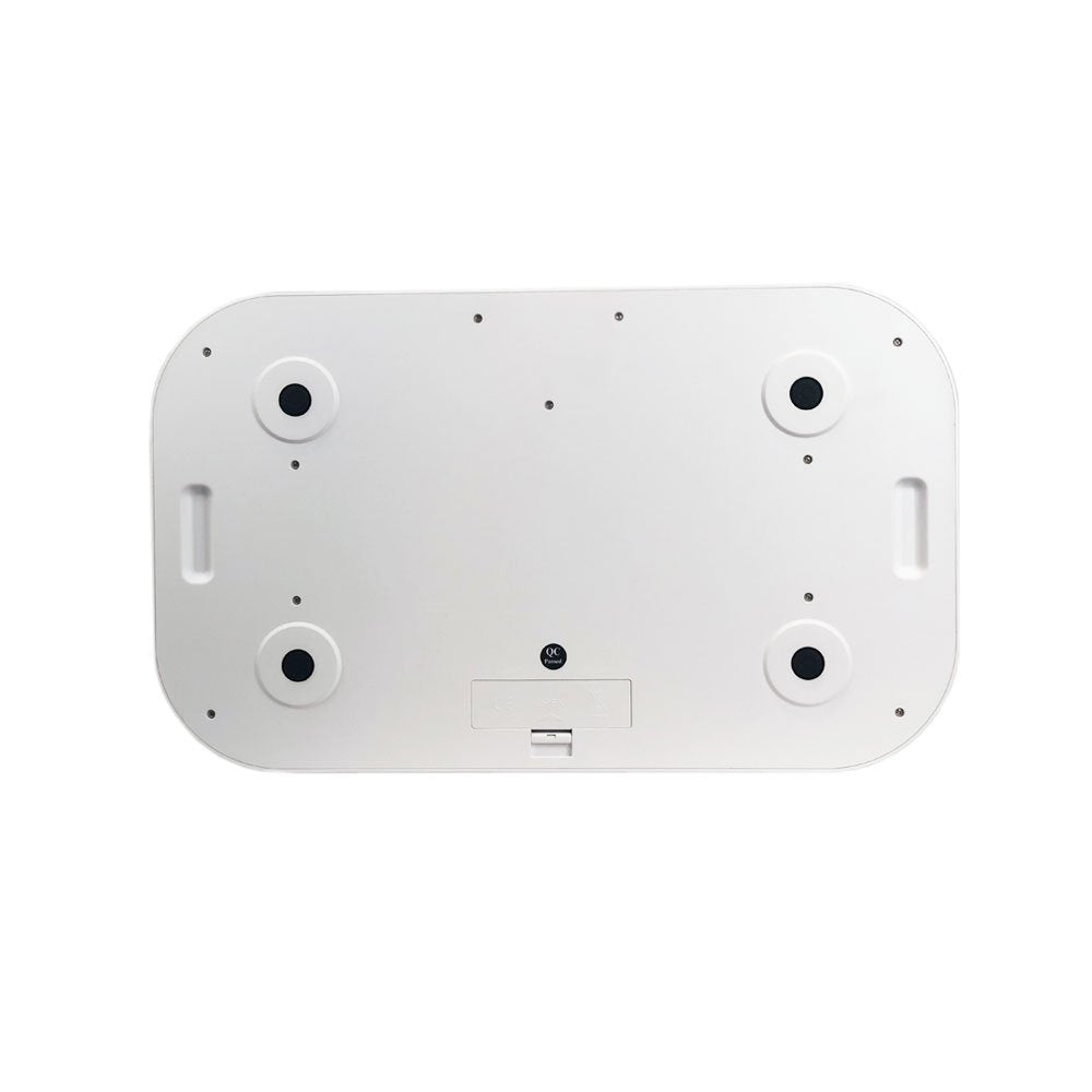 Angel portable scale runs on four AAA batteries for cordless versatility.