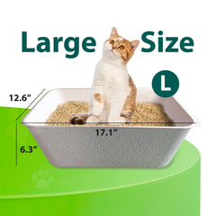 ANGELYCIA baking soda odor-control design provides fresher litter box sessions.