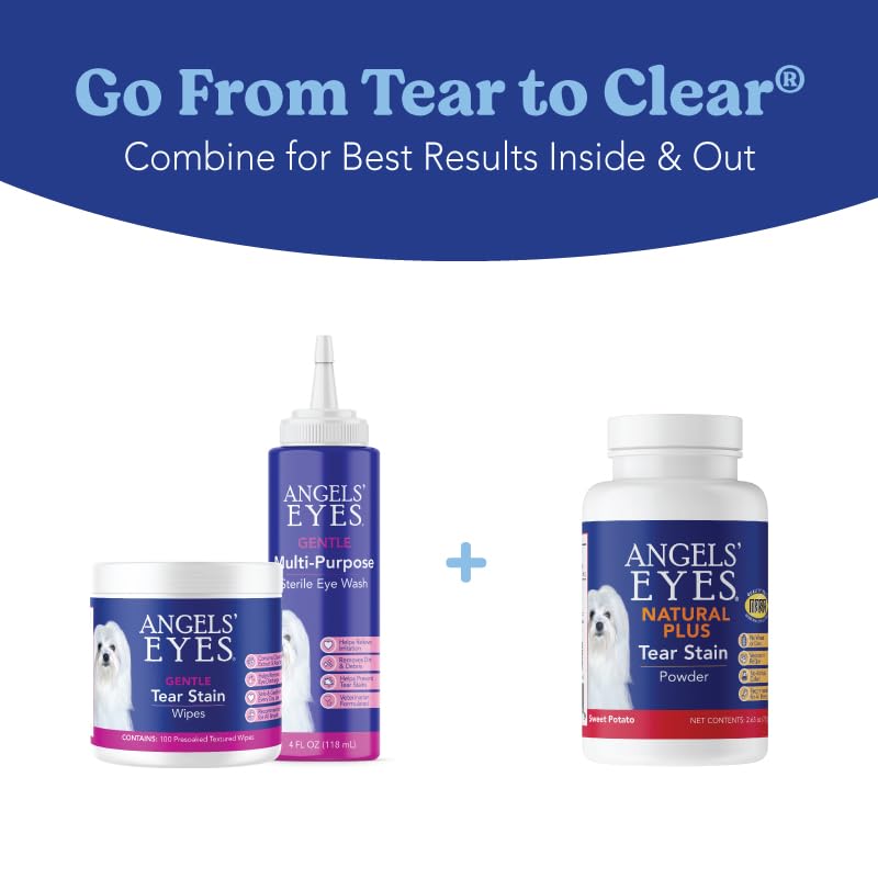 Angels’ Eyes Natural Plus supports all breeds, from small to large dogs