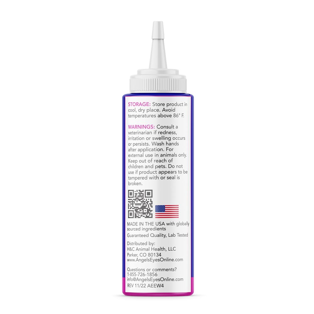 Angels' Eyes sensitive-eyes care routine highlighting daily eye support.