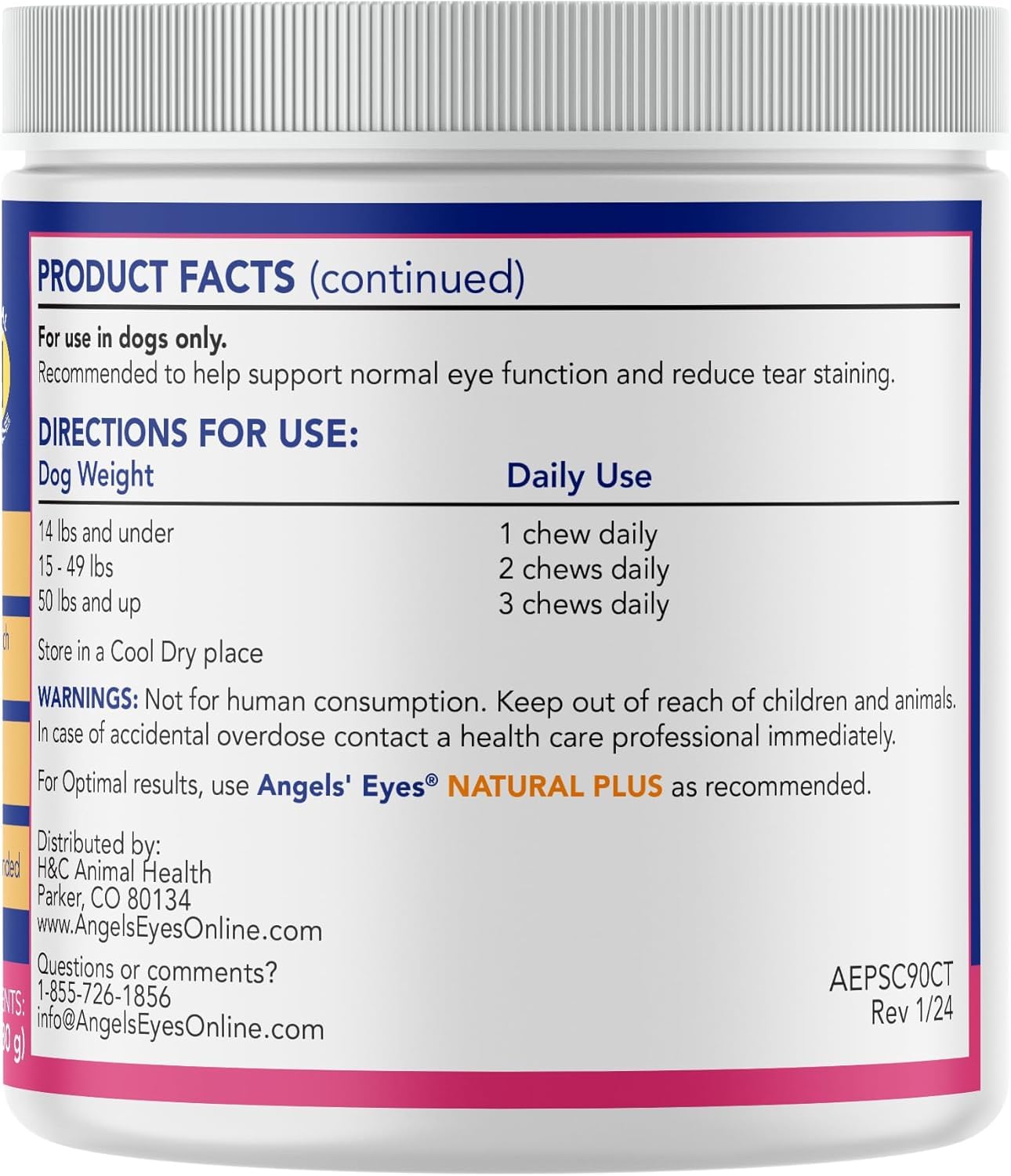 ANGELS' EYES USA seal close-up reinforces safety and quality standards.