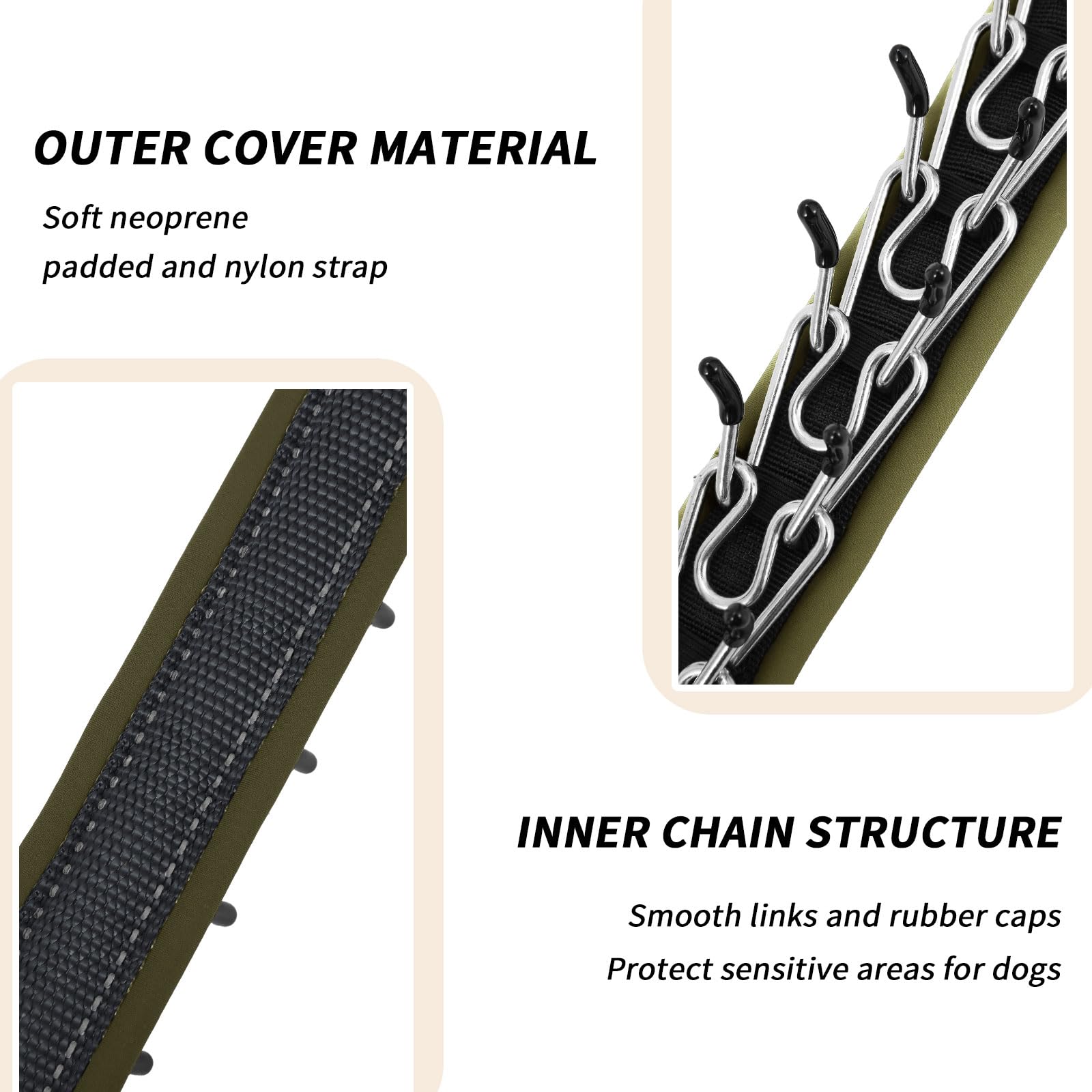 Anglevate Martingale Collar no-pull design demonstrates controlled guidance during training