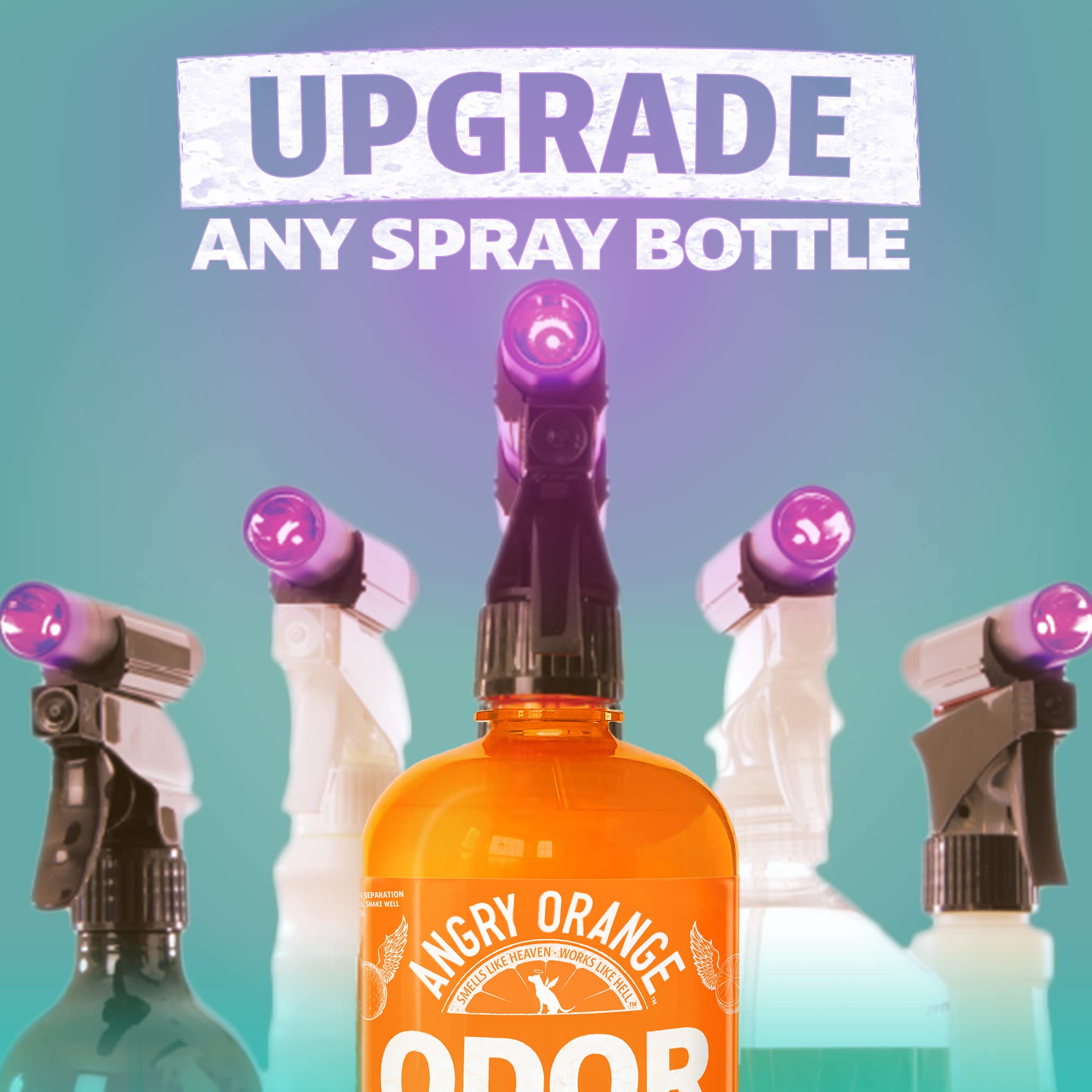 Angry Orange enzyme stain remover pairing supports full cleanup.