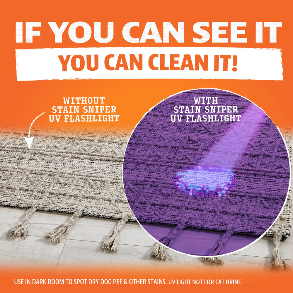 ANGRY ORANGE multi surface odor elimination shows versatility on carpets and upholstery
