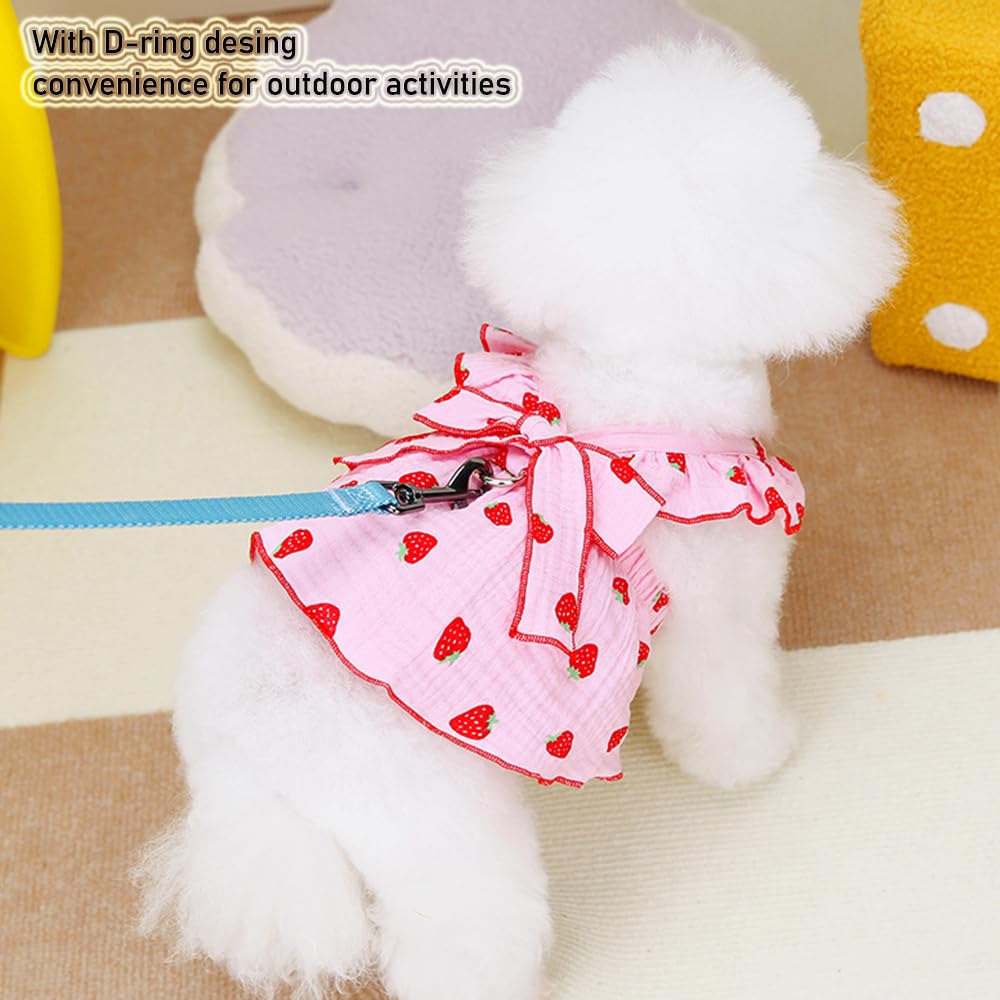 ANIAC pink bow dress detail for cute photo-ready styling