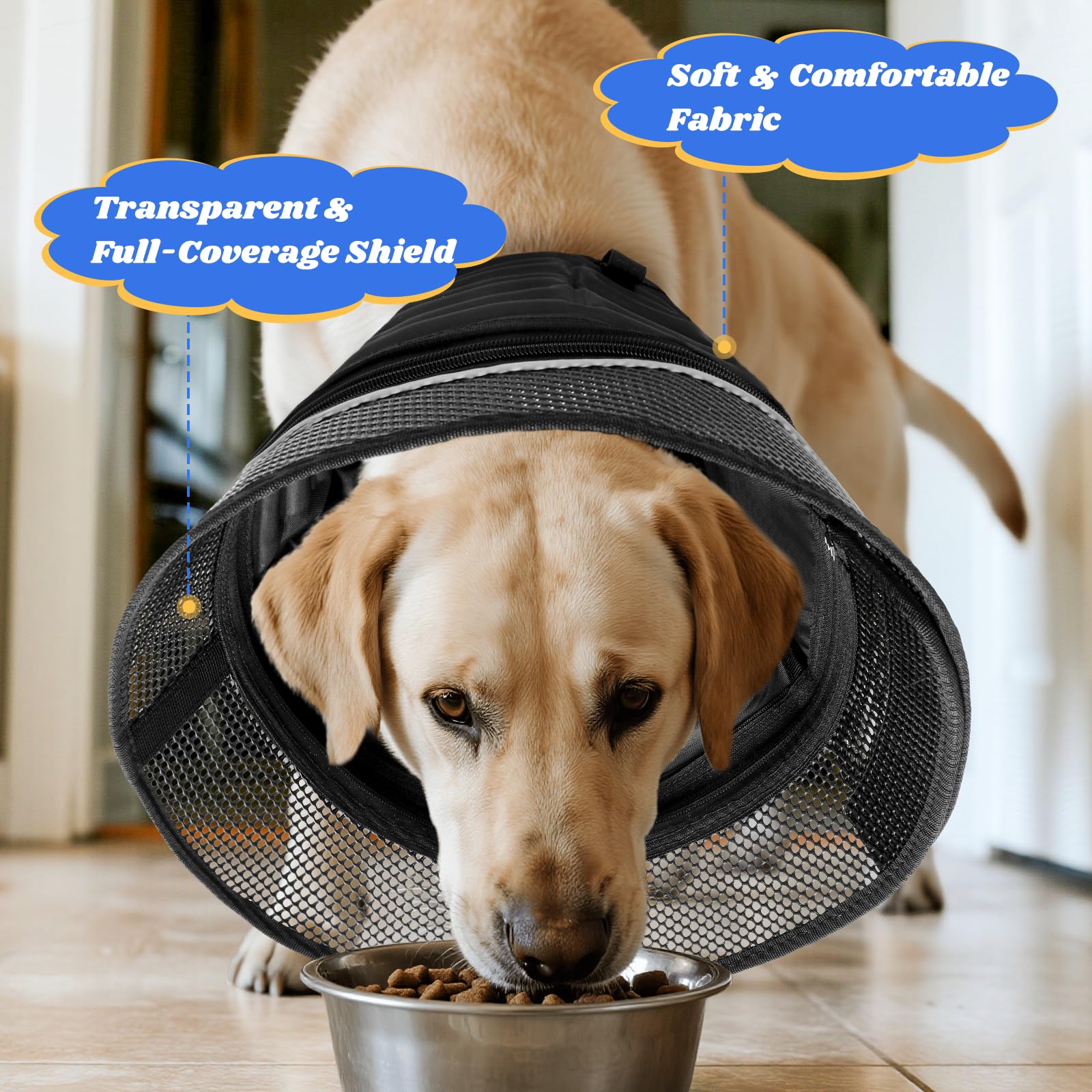 AnimaCure silent Velcro system reduces noise during recovery.