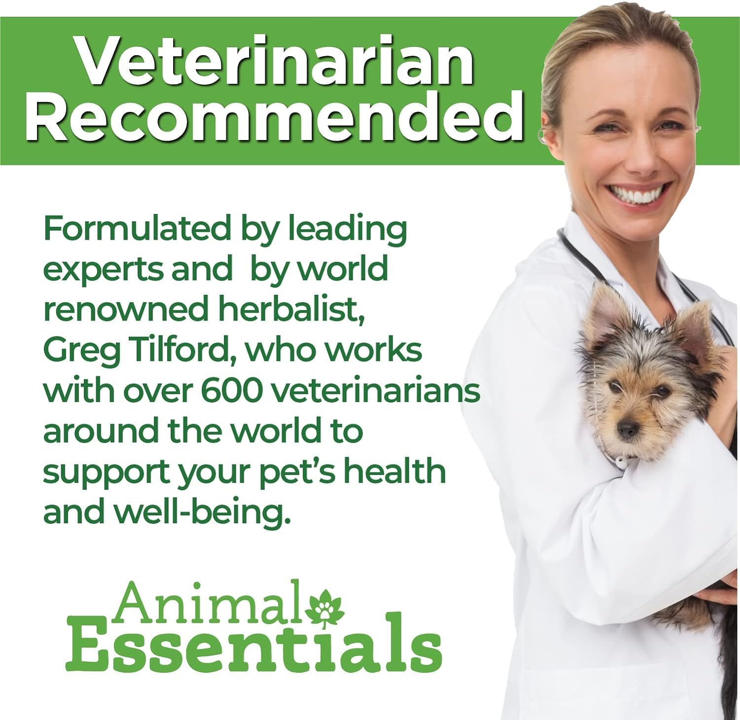Animal Essentials bottle in morning pet routine