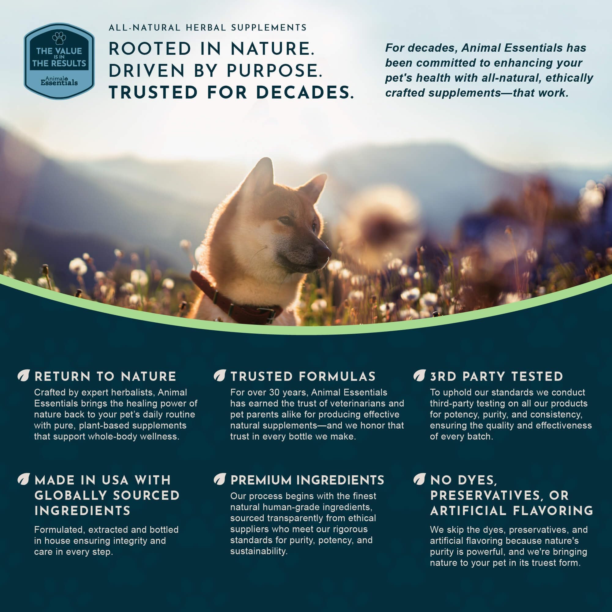 Animal Essentials NASC Quality Seal on packaging