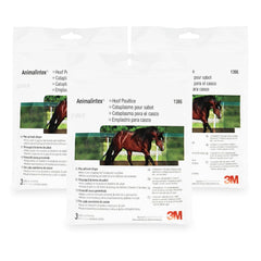 Animalintex hoof poultice pads pre-cut hoof shape ideal for under bandages to treat abscesses
