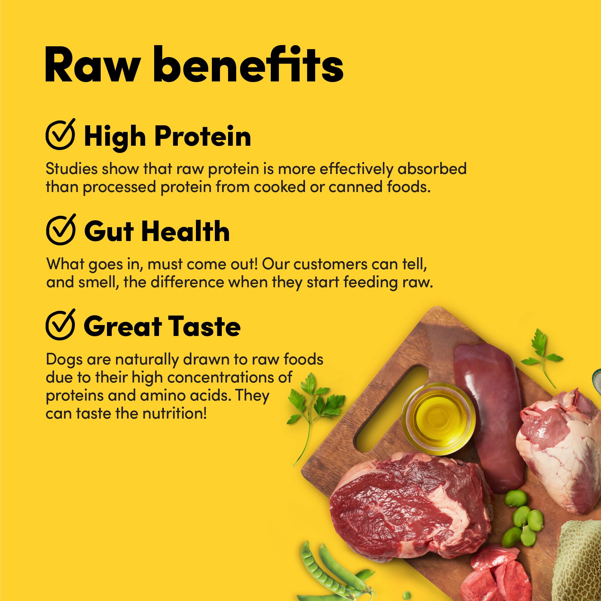 Animals Like Us RawMix50 dining scene highlights crunchy texture