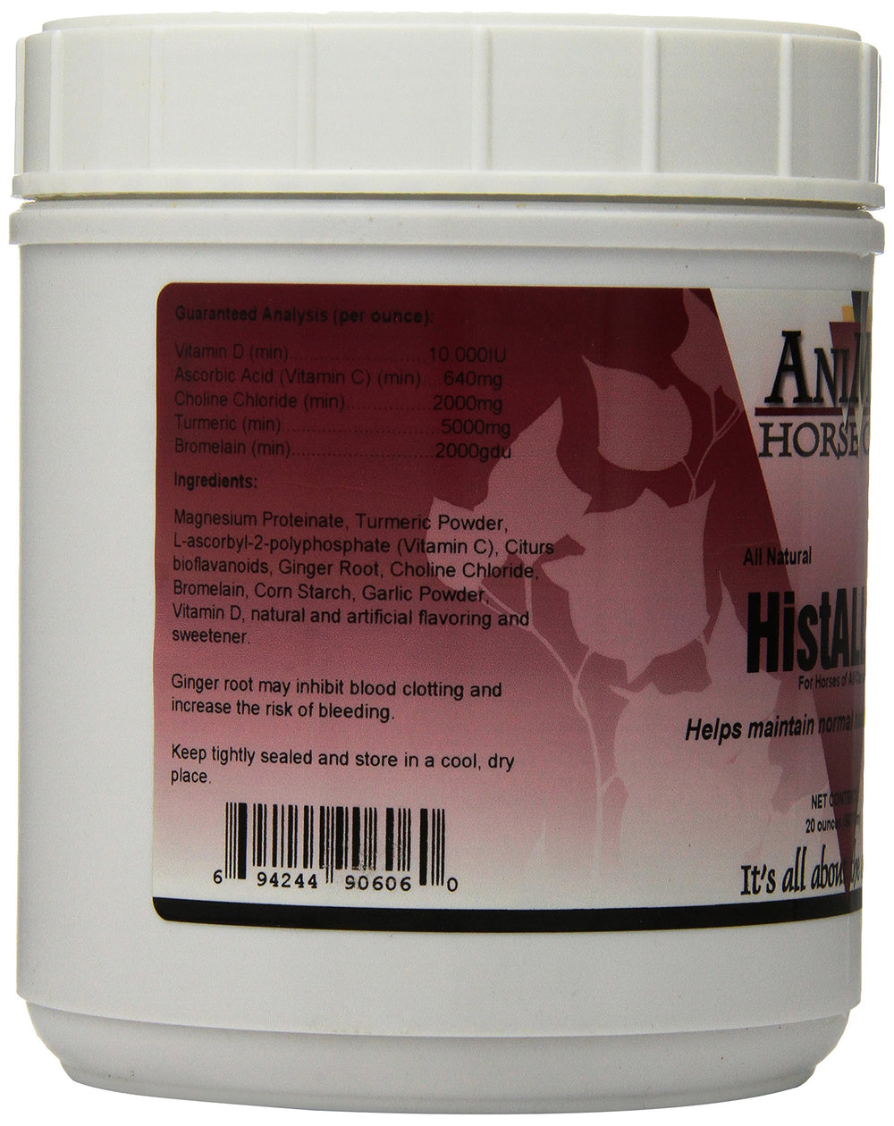 ANIMED HistAll H in stable setting supports seasonal allergy management for horses.