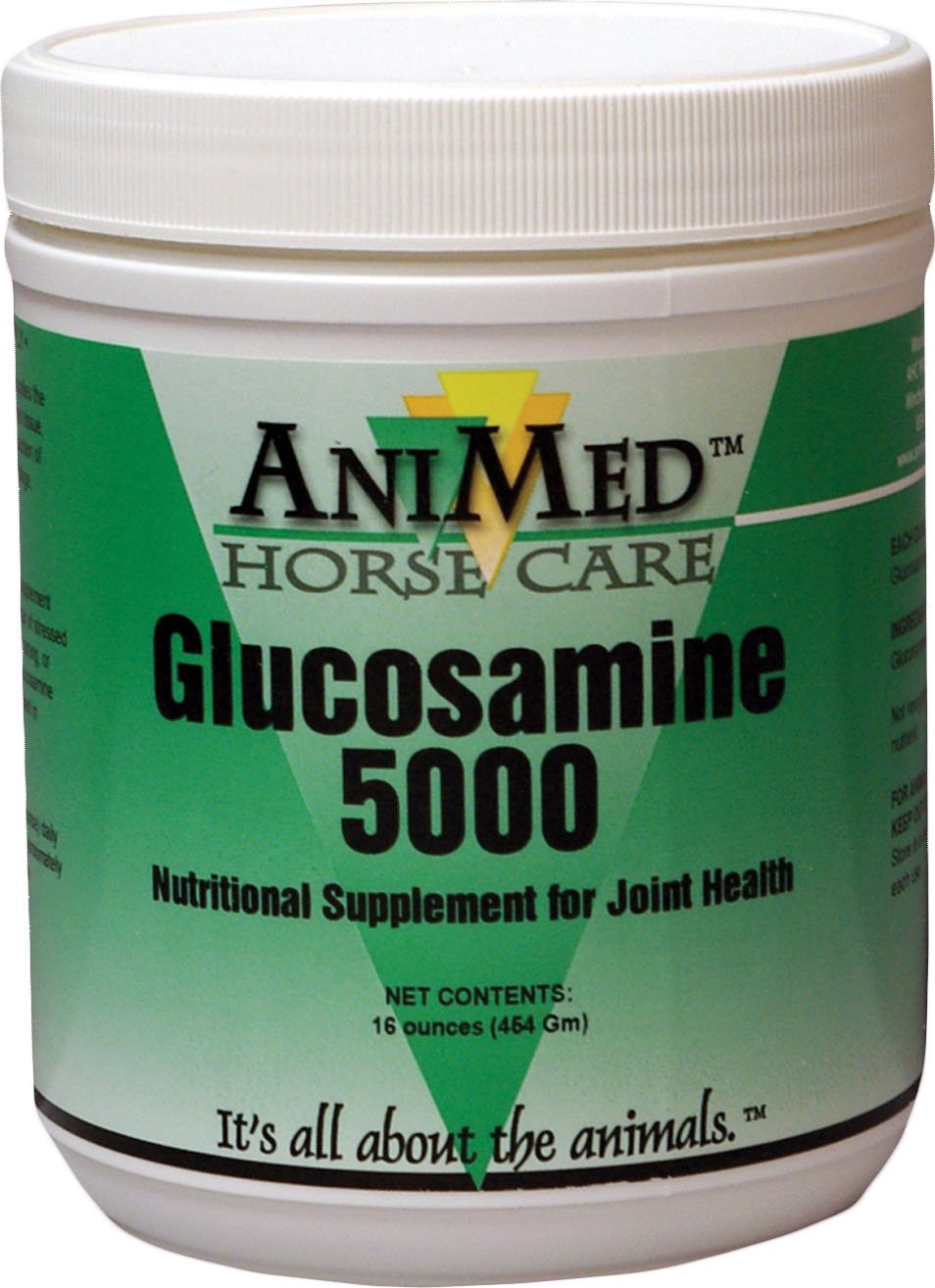 ANIMED Horse Glucosamine 5000 bottle supports joint comfort during daily riding.