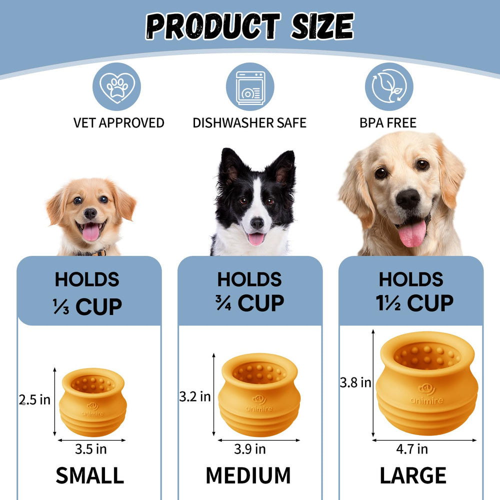 Animire durable silicone BPA-free toy for safe chewing and rinsing after play