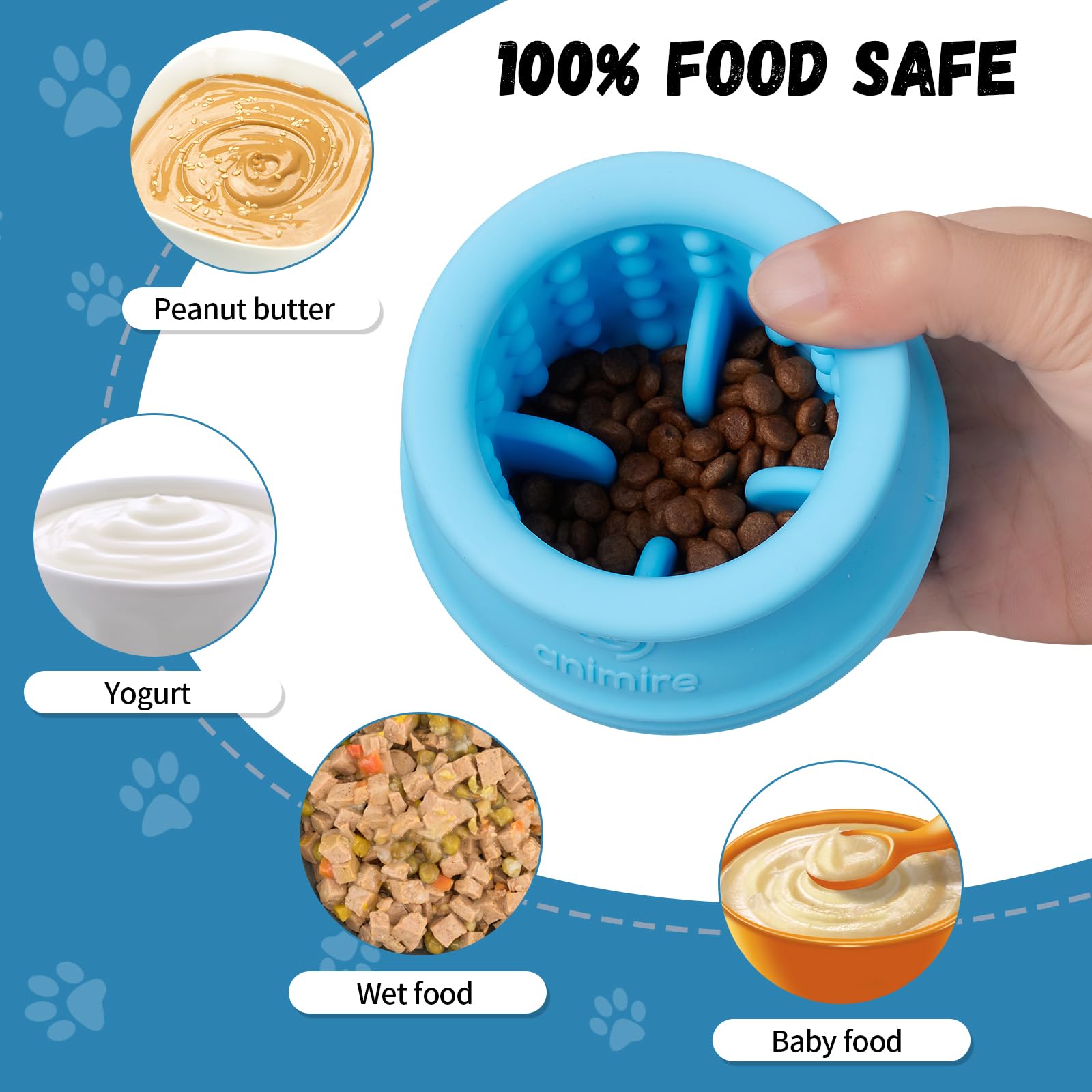 Animire freeze-treats dog toy demonstrates long-lasting cooling fun for hot days