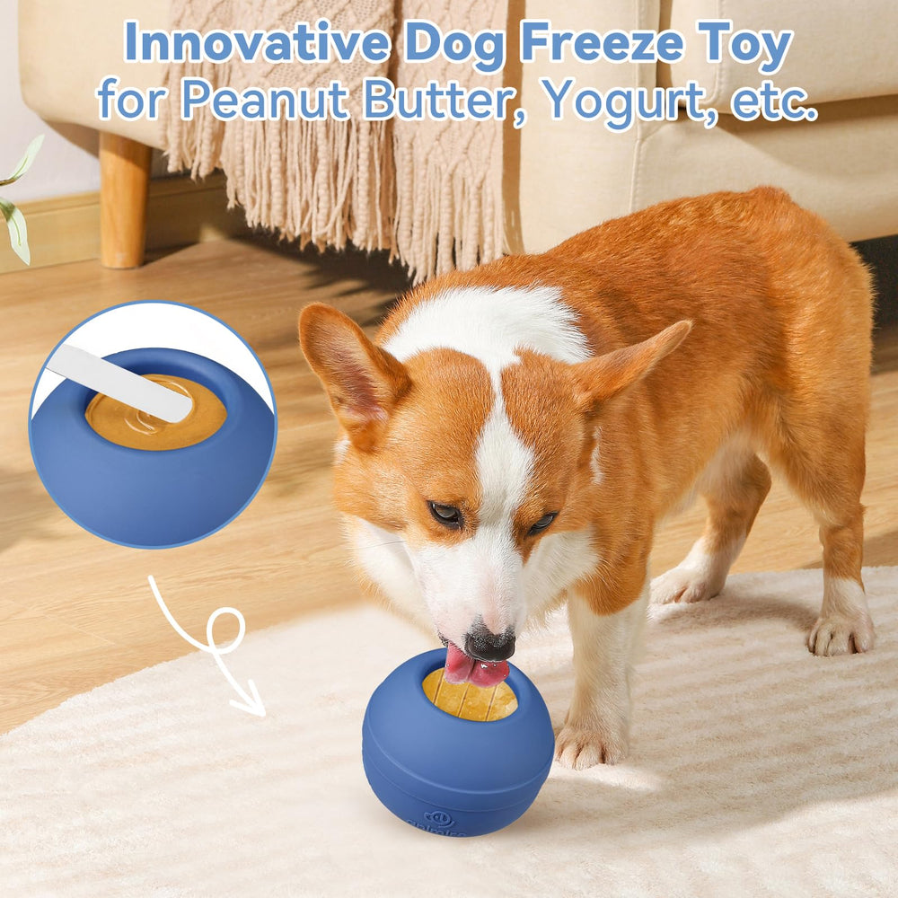 Animire lick toy freeze-inside-fill shows easy prep for long-lasting enrichment.