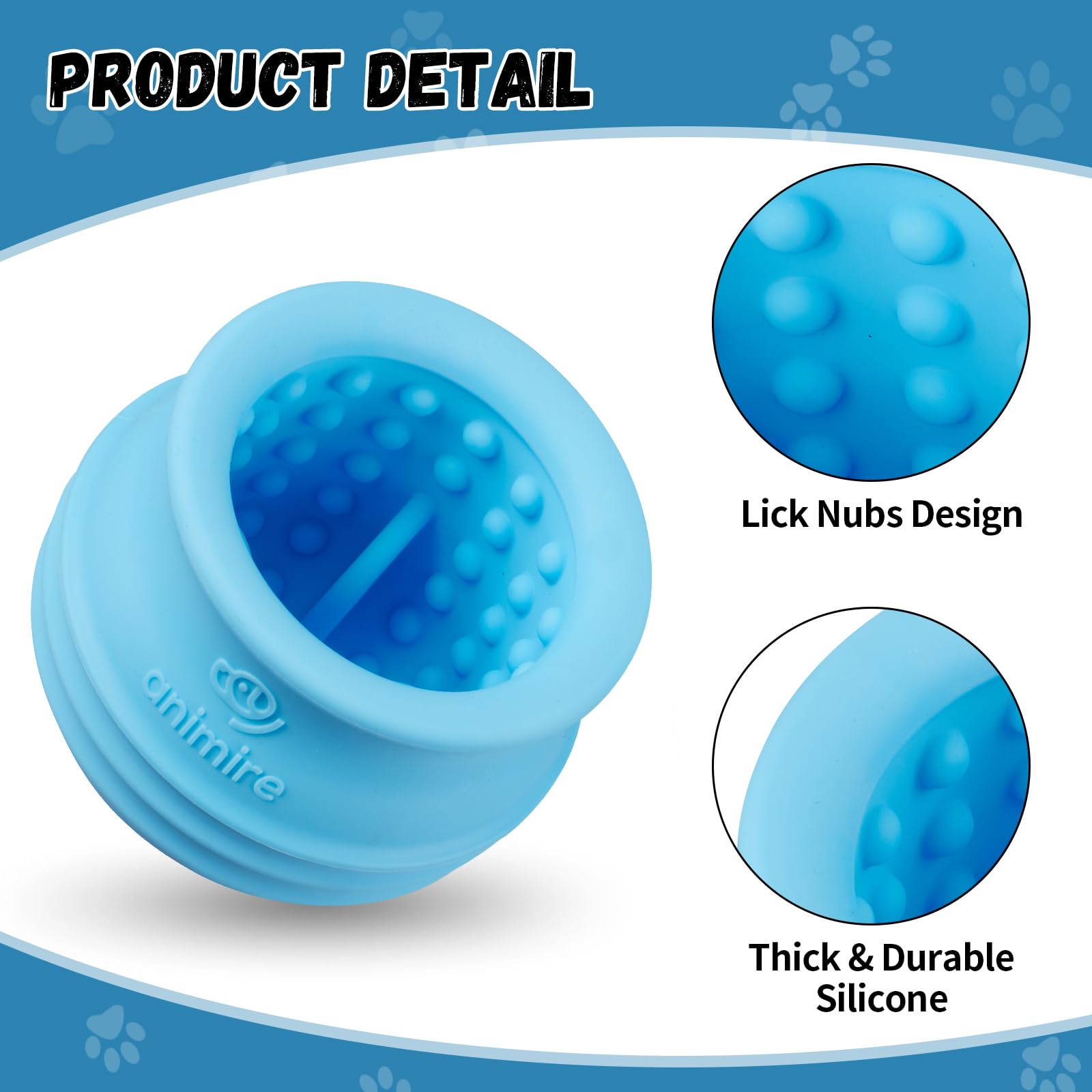 Animire oral-health textured-surface toy promotes saliva flow during play