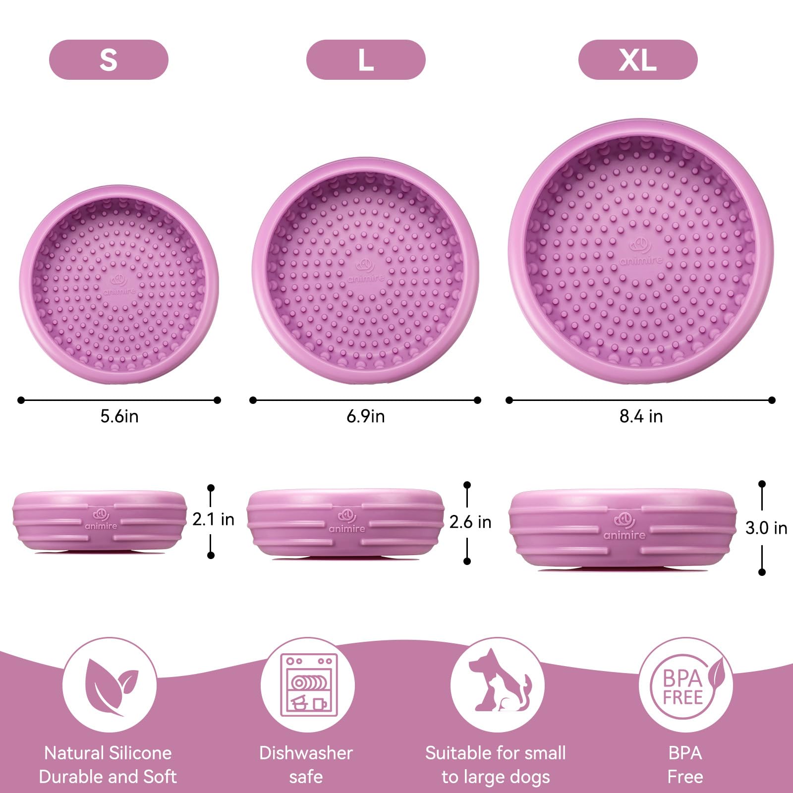 Animire raised edges prevent spills on floors during playtime or vet visits