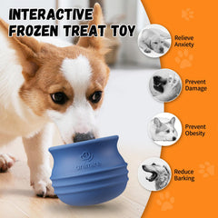 Animire silicone-dog-toy-bpa-free demonstrates durable chew-safety during play.