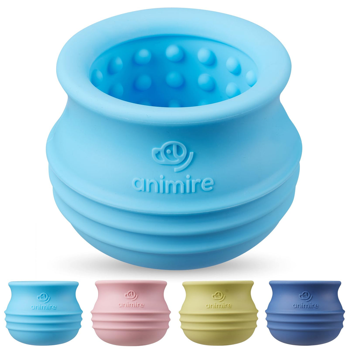 Animire treat-dispensing dog toy wobble prompts interactive play and mental engagement
