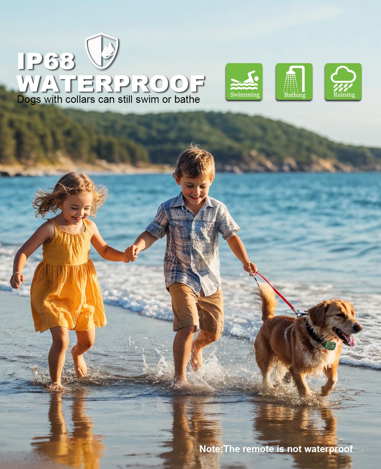 Animoul dog collar rechargeable battery enables quick top-ups and long use