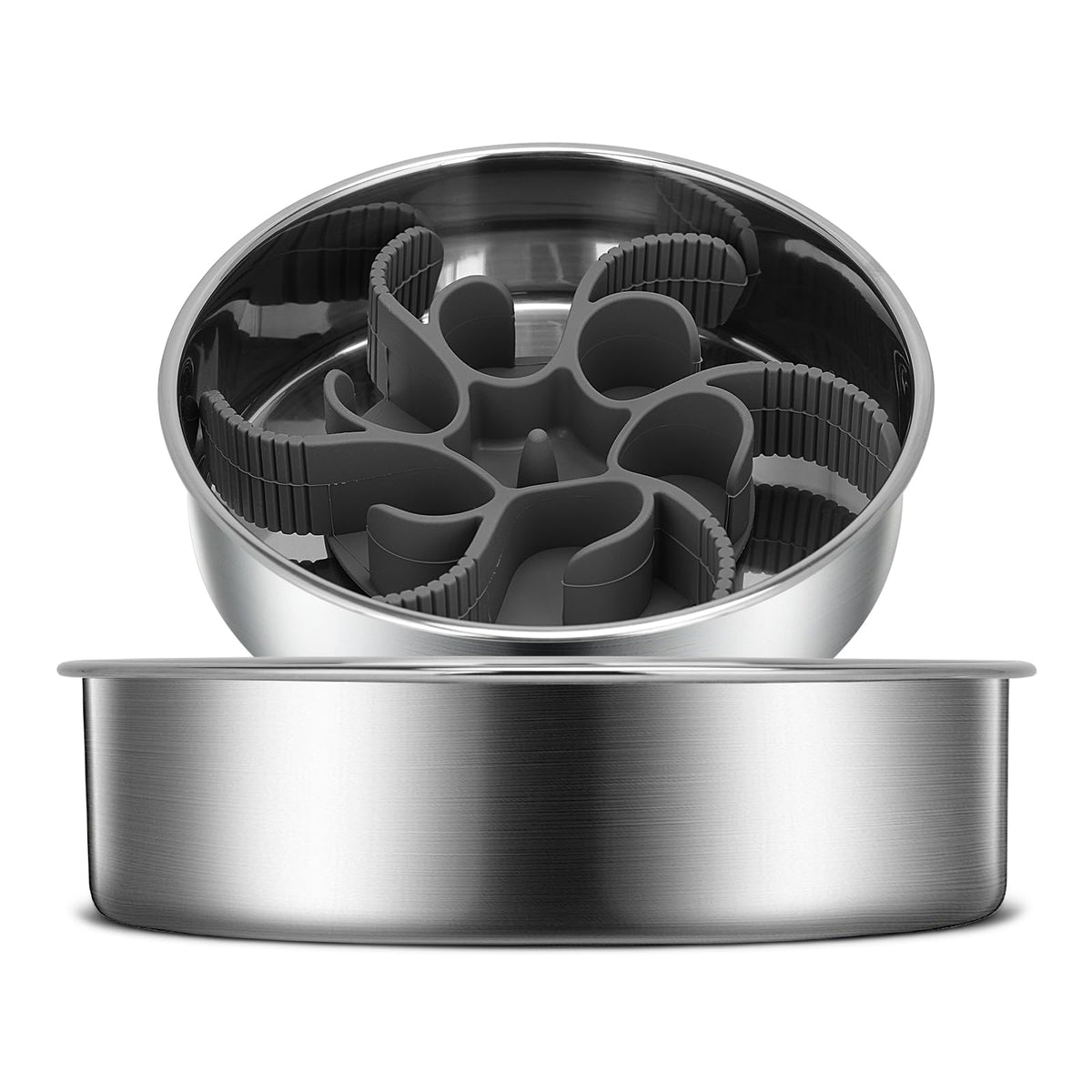 Anipaw 2-in-1 slow-feeder bowl slows eating for paced meals