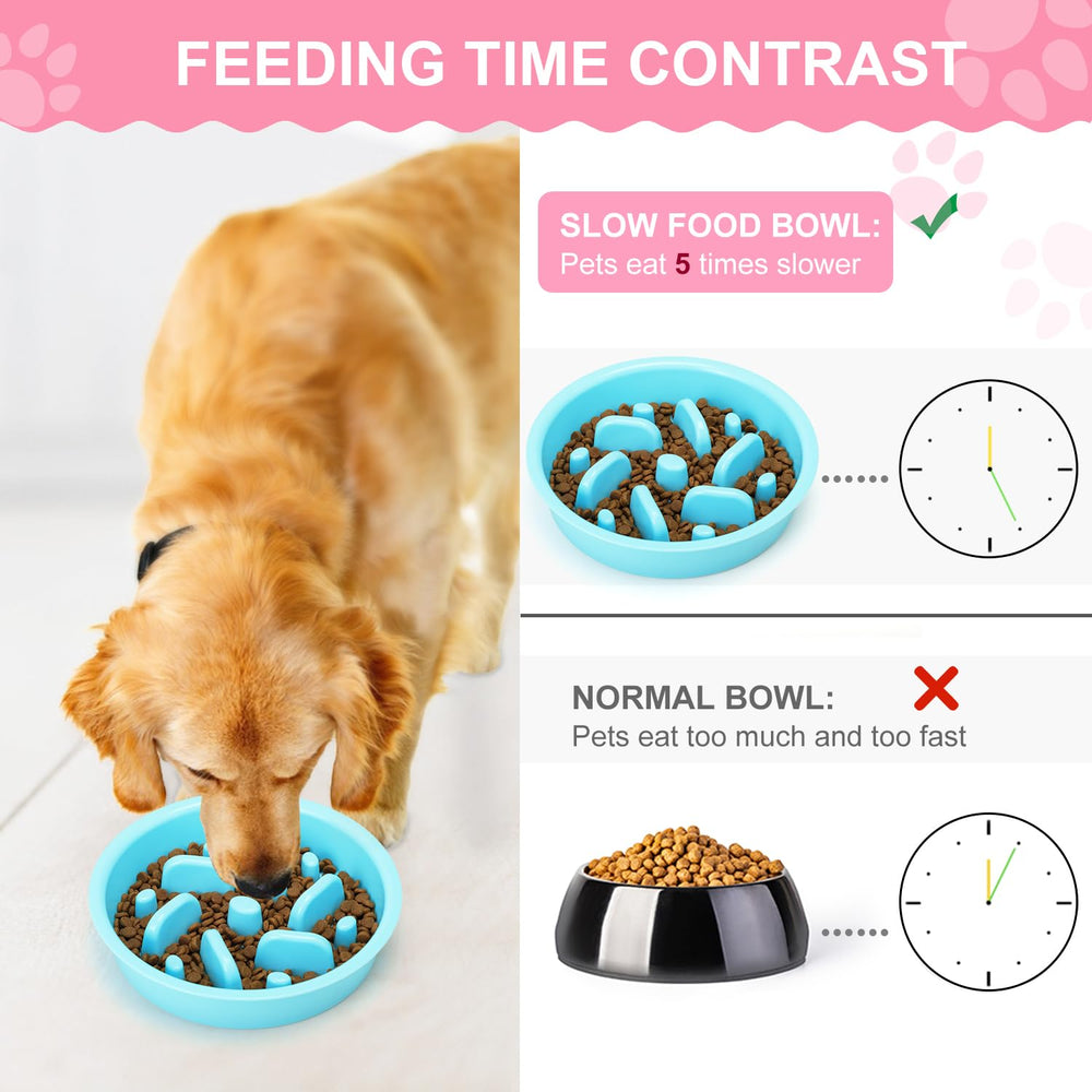 Anipaw 3-in-1 set package includes bowls and mat for convenience.