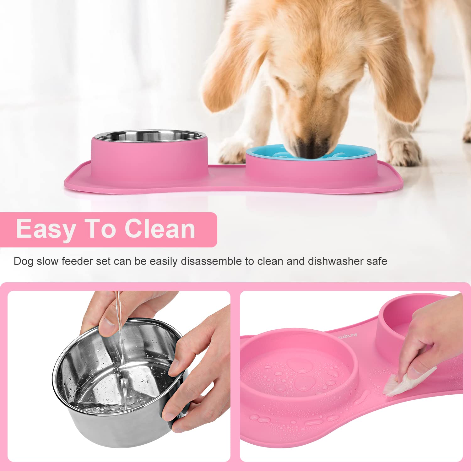 Anipaw dishwasher-safe components image highlights easy cleaning and quick maintenance.