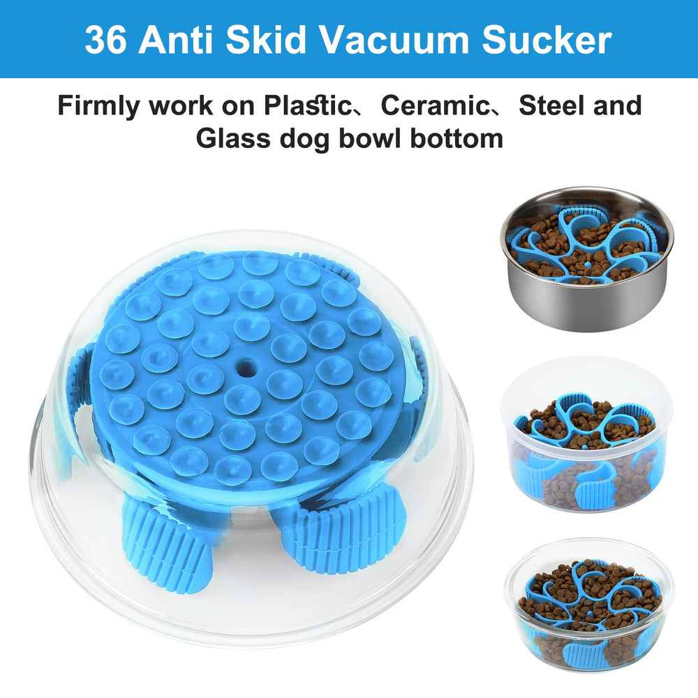 Anipaw food-grade silicone feeder safe for dry and wet dog foods.