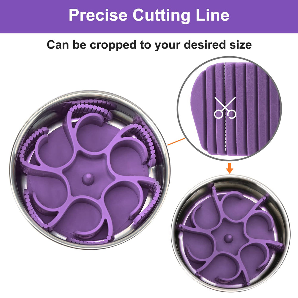 Anipaw spiral insert fits 4-11 cup bowls for flexible setups