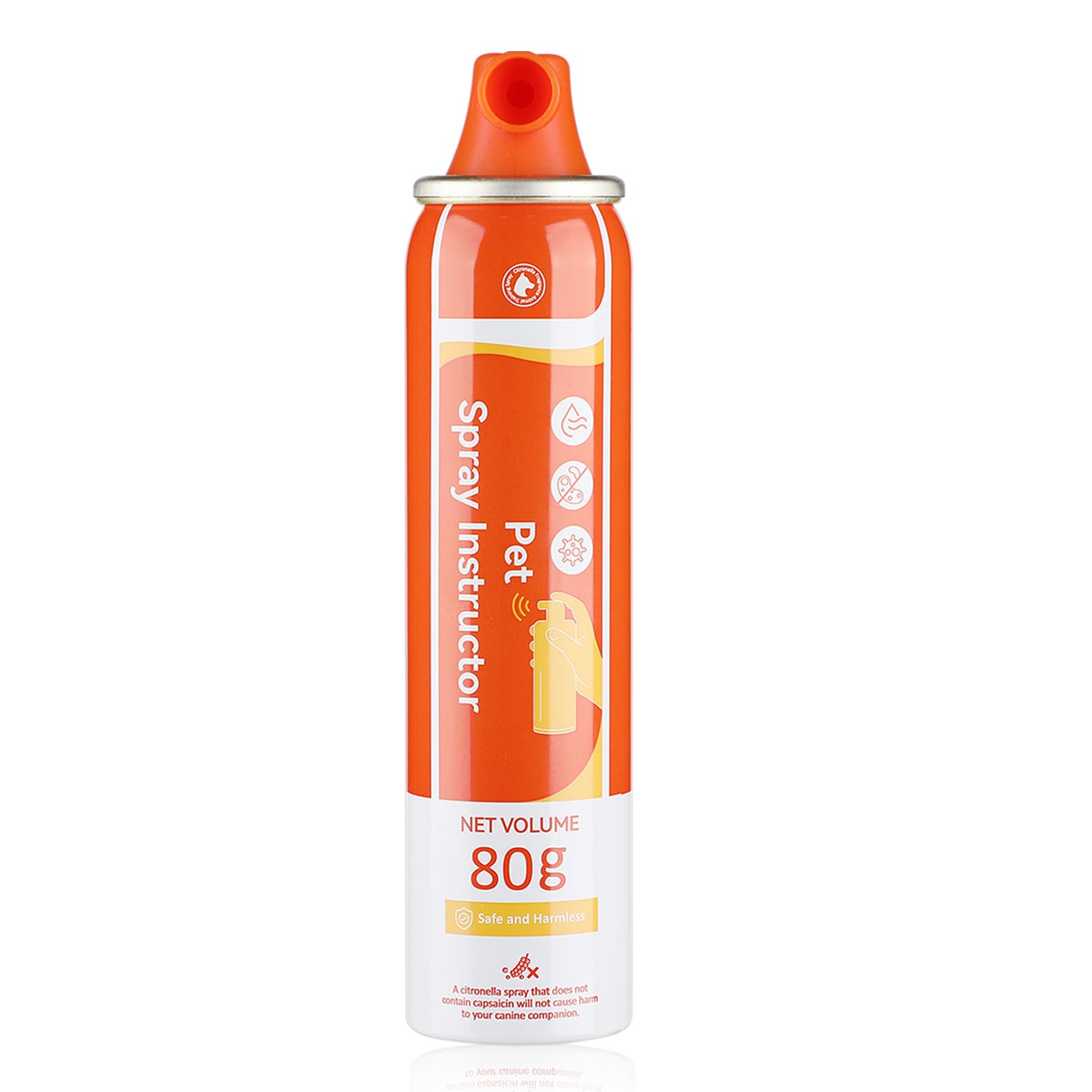 ANSJDH Corrector Spray 80ml bottle shown for dog training and calm behaviors.