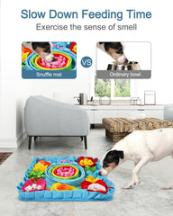 Ankilo snuffle mat closeup felt wool shows durable, pet-friendly texture.