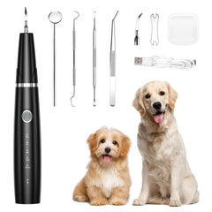 Ankilo upgraded dog plaque remover front view for gentle tartar removal